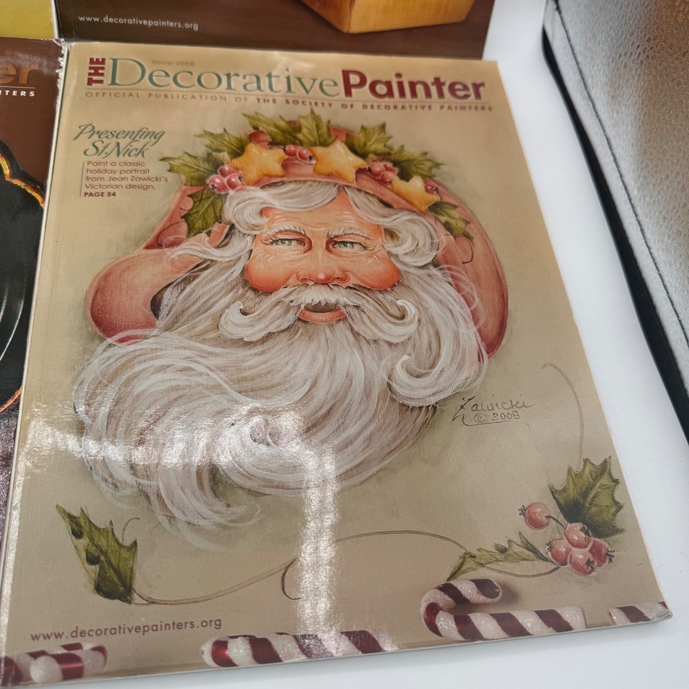 The Decorative Painter Magazine 2008 Complete Year Set 4 Issues Society Painters - Picture 5 of 6